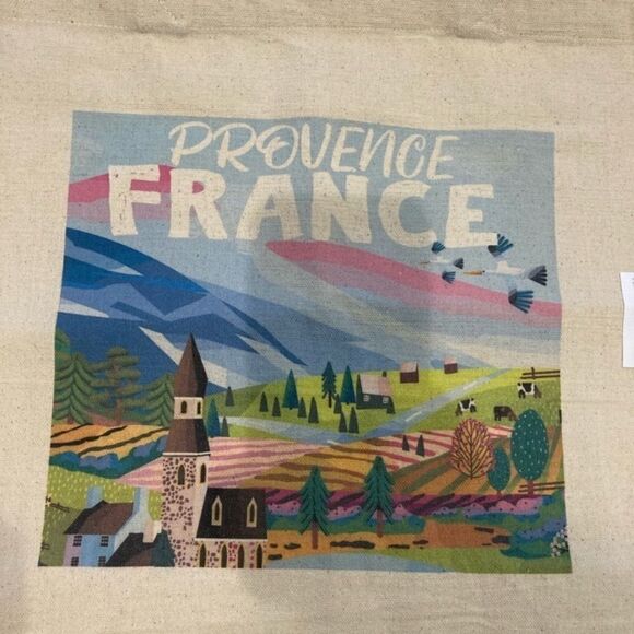 Provence France Travel Souvenir Tote - Picture 3 of 6